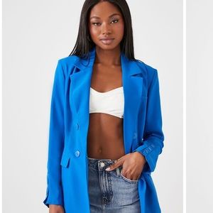 Satin Notched Blazer new with tags never worn XS